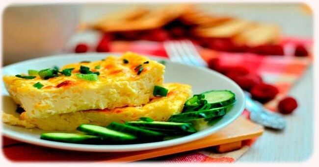 omlet za mršavljenje na proteinskoj dijeti