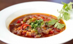 juha od povrća za prehranu sa 6 latica