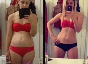 dijeta za lijene prije i poslije fotografija